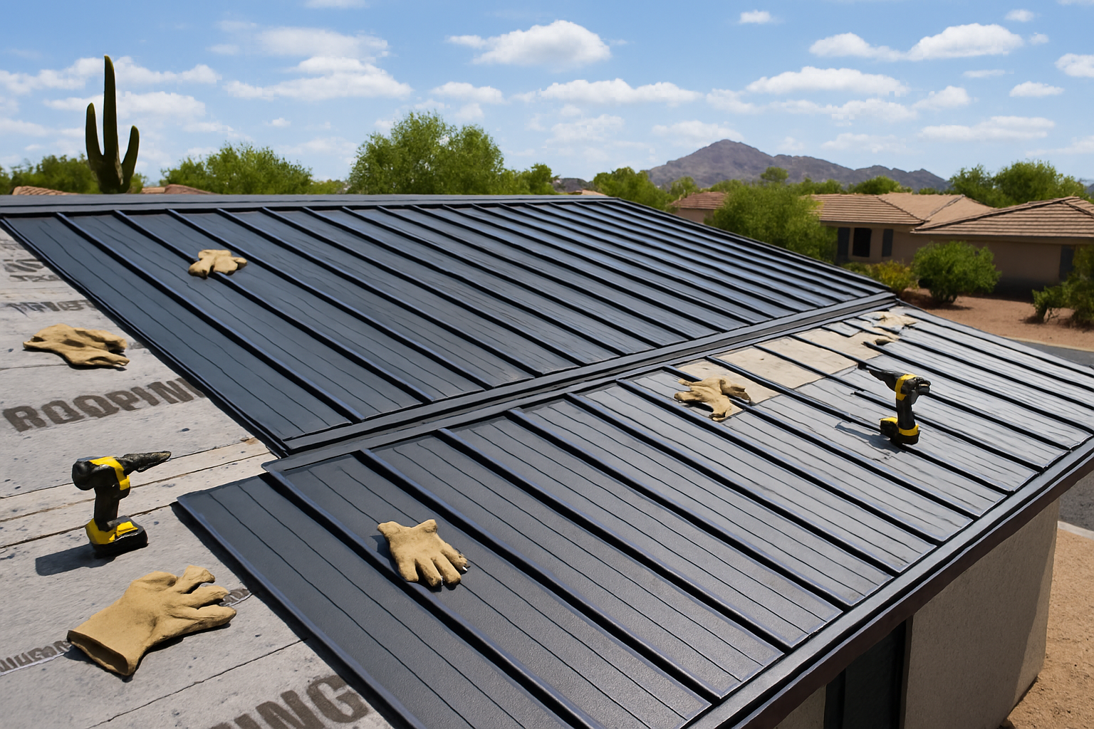 Metal Roof Installation
